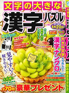 文字の大きな漢字パズル